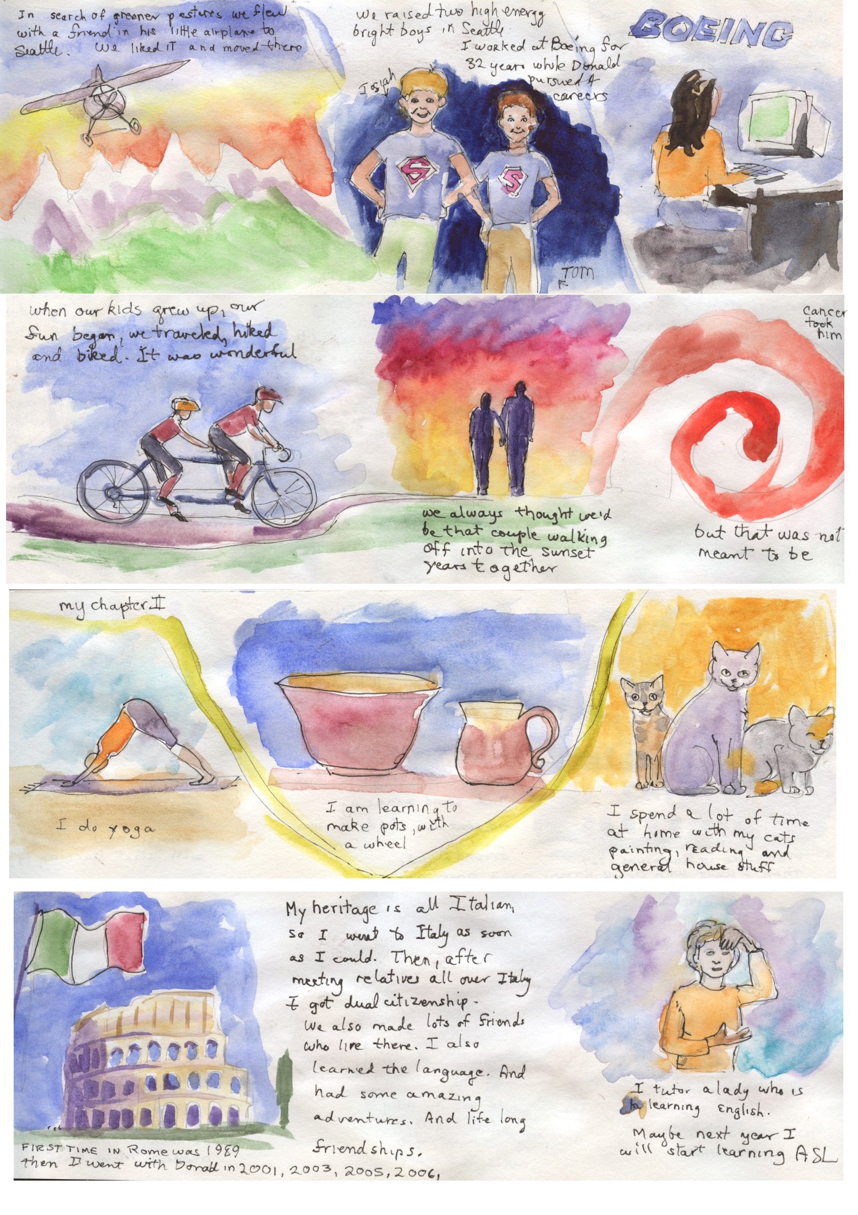 Second Page of Mimi's story